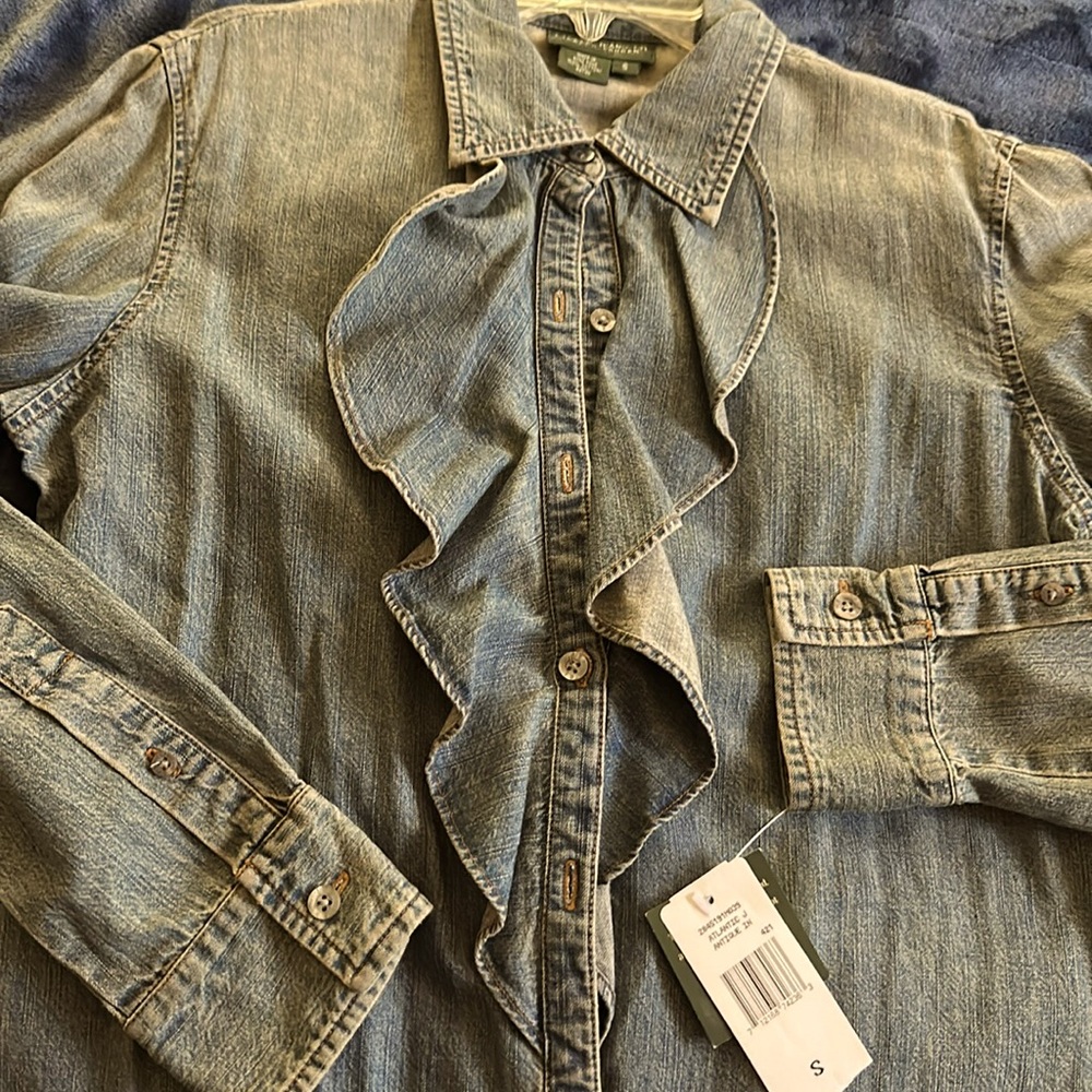 Ralph Lauren jeans button down shirt